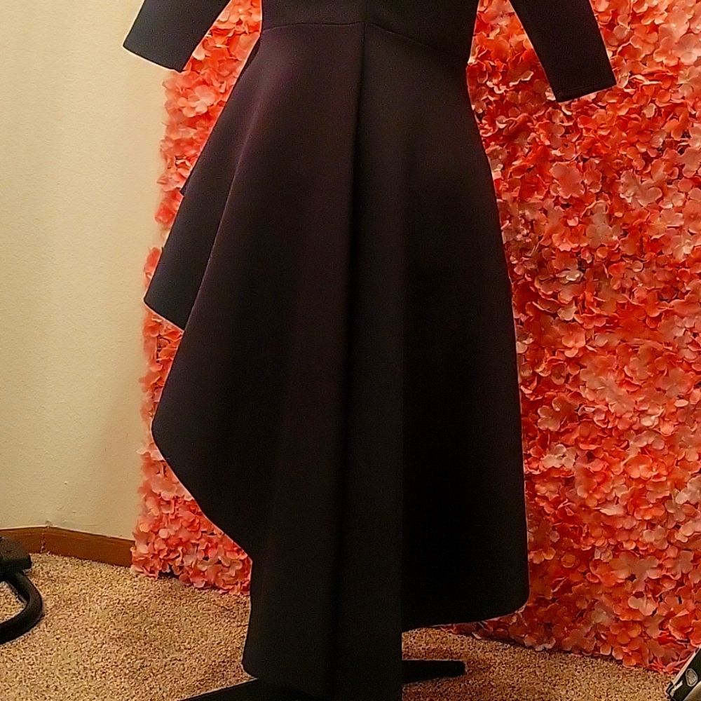 Hi-low Scuba Dress - Picture 4 of 4